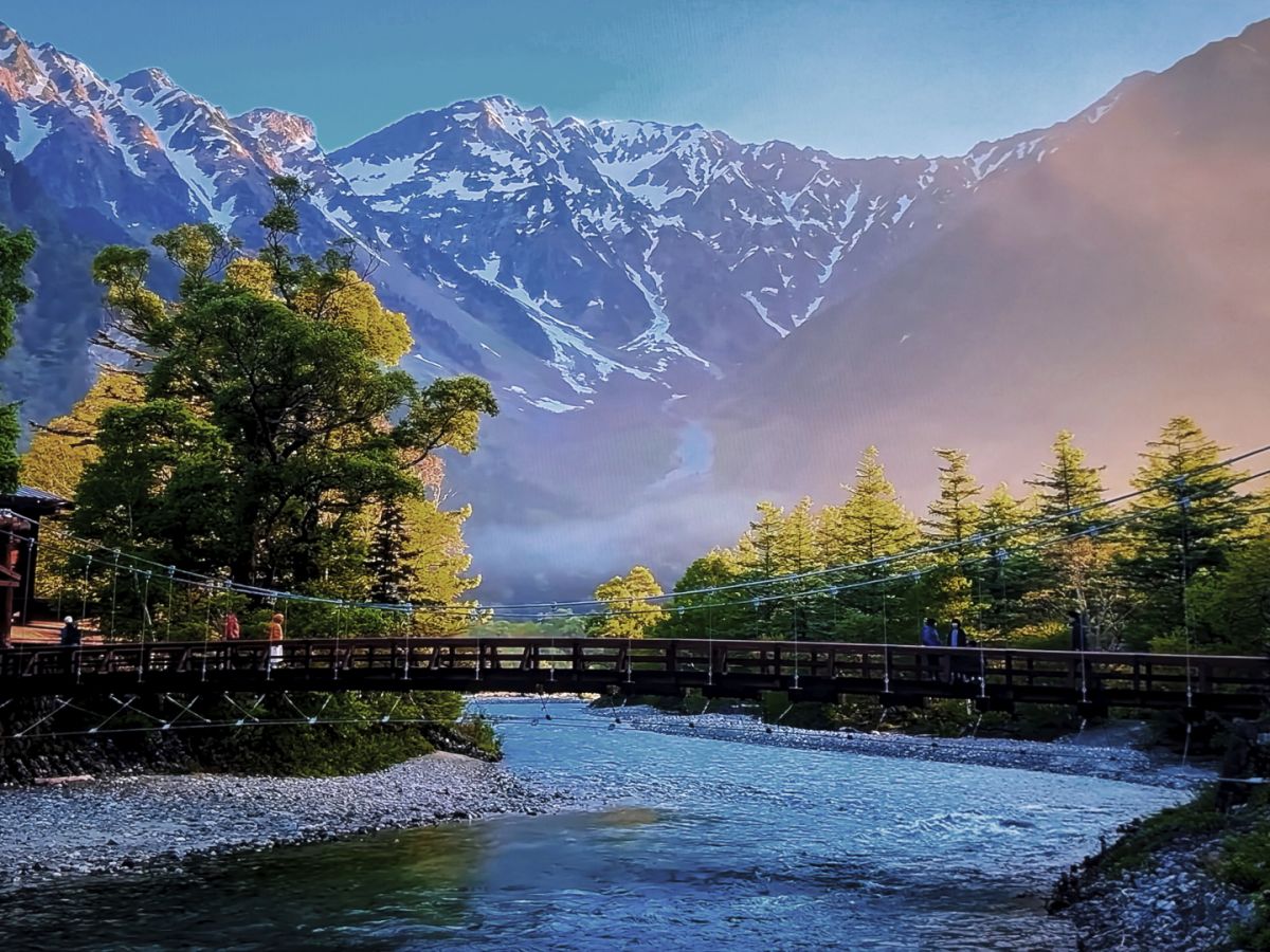 ０１　上高地河童橋　渡辺　　　　　　　　　　　　　　　　　　　　　　　　
